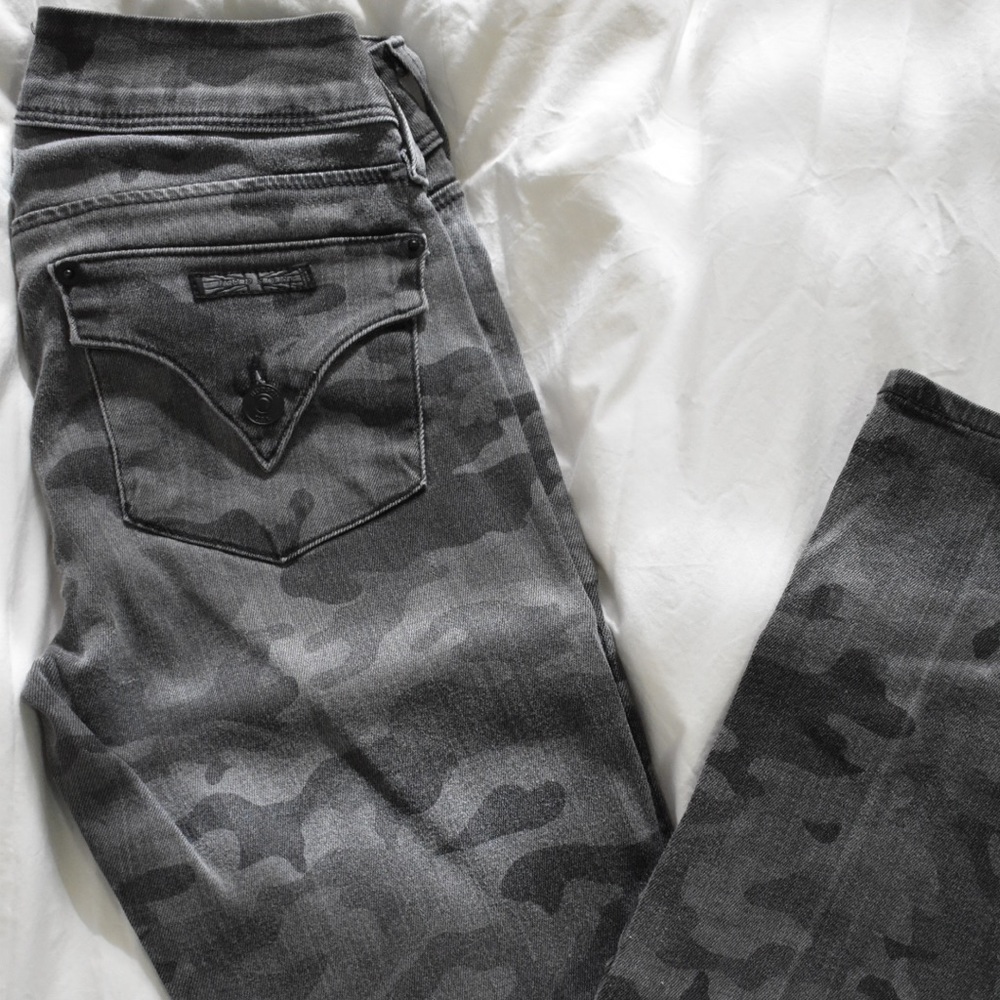 Hudson Faded Camo Jeans